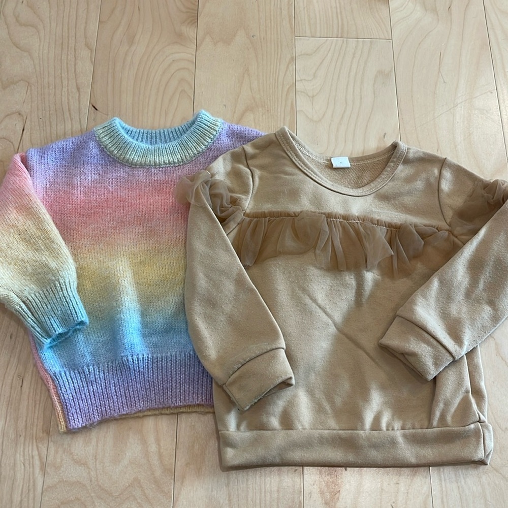 Shein Kids Sweater Bundle Size 2-3Y